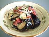 なすの梅肉あえ
